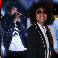 6 vokalis band pria ini memiliki suara tinggi yang sangat khas. Bahkan suara mereka juga jadi faktor utama kesuksesan band yang digawangi. (Bintang.com)