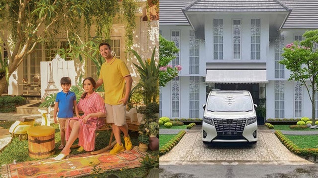 7 Potret Taman Rumah Raffi Ahmad, Keren dan Dilengkapi Arena Bermain