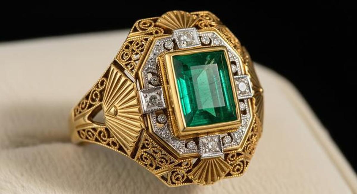 8 Model Cincin Emas dengan Batu Zamrud yang Diprediksi Tren di 2026, Cocok untuk Harian hingga Acara Resmi