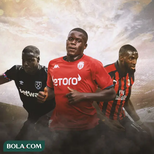Ilustrasi - Kurt Zouma, Malang Sarr, Tiemoue Bakayoko
