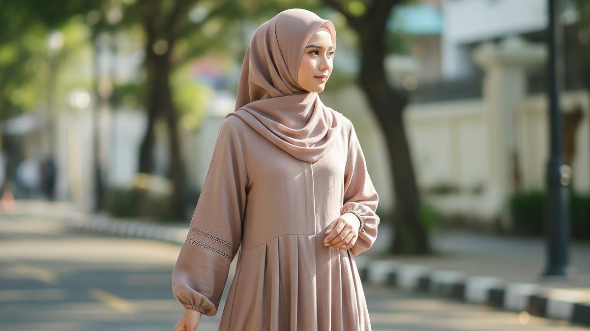 Panduan Fashion Muslimah Elegan, dari Gamis Flowing hingga Aksen Minimalis