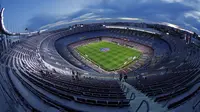 Stadion Camp Nou di Barcelona, Spanyol. (AP Photo/Joan Monfort, File)
