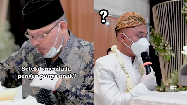 6 Momen Kocak saat Ijab Kabul, Pria ini Malah Sebut Nama Calon Mertua
