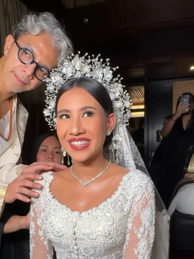 6 Potret Persiapan Angga Yunanda dan Shenina Cinnamon Sebelum Akad Nikah
