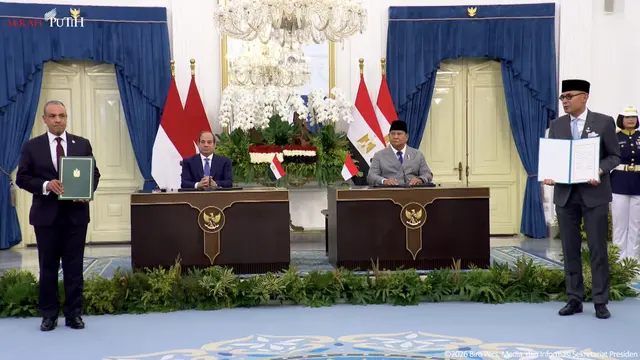 Presiden Mesir El-Sisi Berkunjung ke Indonesia
