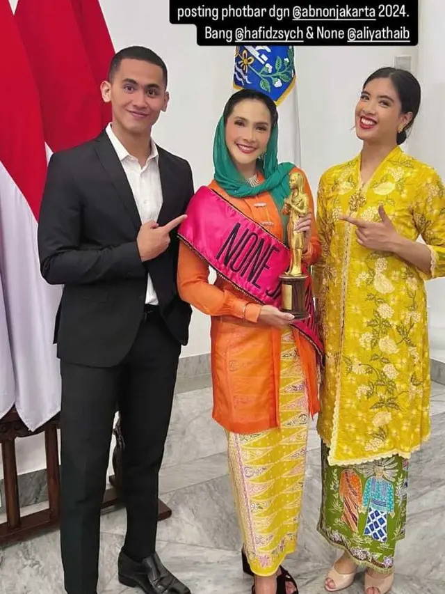 Kebaya Maudy Koesnaedi, Intip Modelnya yang Cantik saat Dikenakan Mengenang Masa Juara Abang None Jakarta 1993/Instagram @maudykoesnaedi