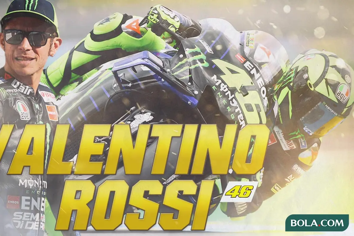 MotoGP - Ilustrasi Valentino Rossi