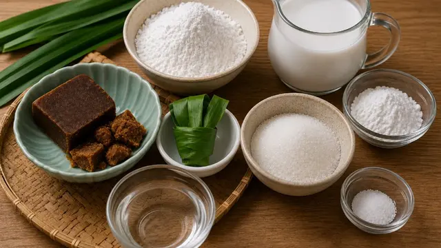 Langkah Membuat Kue Jongkong Takaran Cangkir