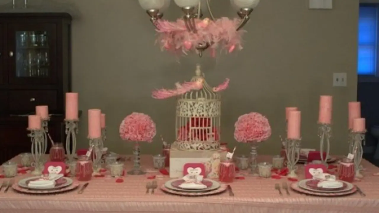 Dekorasi Meja Romantis Untuk Hari Valentine