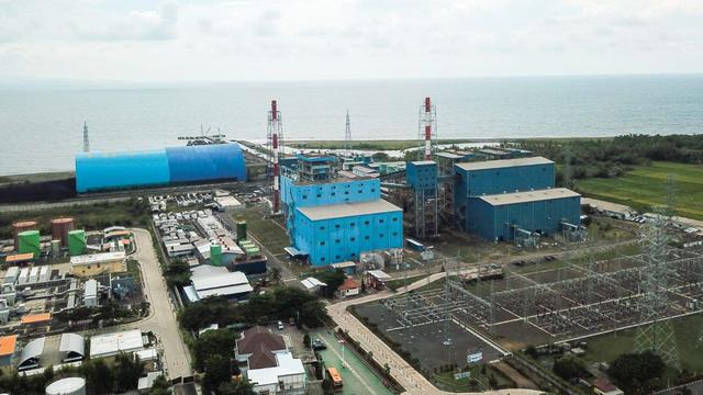 Pembangkit Listrik Tenaga Uap (PLTU) Jeranjang berkapasitas 3 x 25 Megawatt (MW) yang berlokasi di Desa Taman Ayu, Lombok Barat. (Dok PLN)