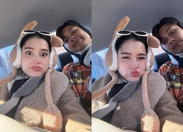 7 Potret Yasmine Ow bulan madu di Korea, netizen salfok wajah sang suami mirip adik Irish Bella