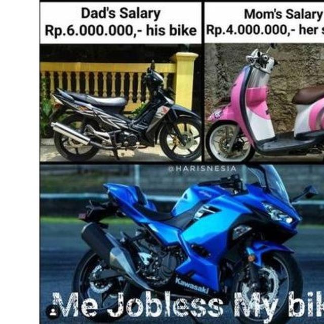 Meme Otomotif Pekan Ini Kala Tunggangan Orangtua Kalah Keren Dari Anak Otomotif Liputan6 Com