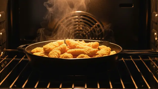Ilustrasi Makanan Crispy.
