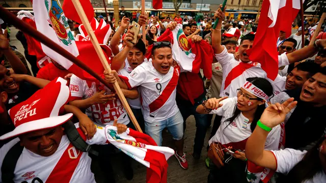 Jelang Peru Lawan Argentina, Pendukung Seksi Siap Ramaikan Pertandingan 