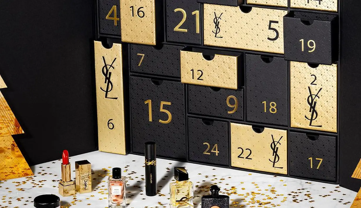 Intip Keseruan di Dalam YSL Advent Calender Holiday 2022 Penasaran