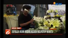 Dekorasi pada prosesi ngunduh mantu Jokowi ini nanti akan didominasi oleh nuansa Tapanuli Selatan.