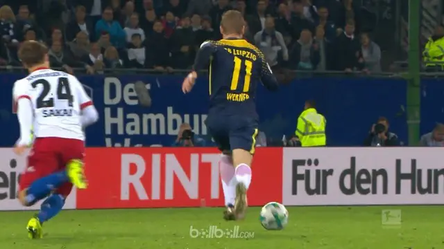 Berita video highlights Bundesliga antara Hamburg melawan RB Leipzig dengan skor 0-2. This video presented by BallBall.
