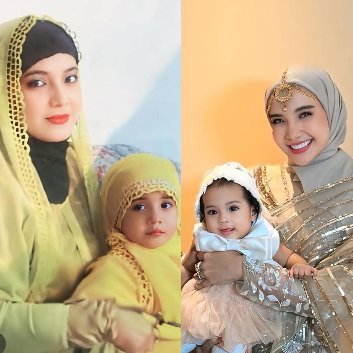 Momen Zaskia Sungkar Akhirnya Ungkap Wajah Baby Humaira ke Publik, Disebut Mirip dengan Masa Kecilnya