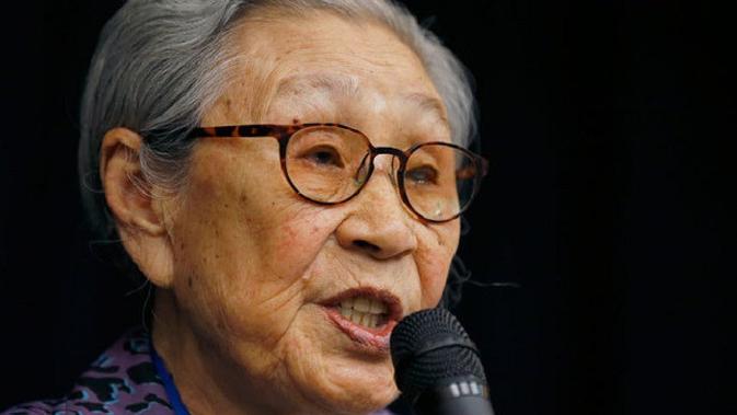 Pada usia 14 tahun, Kim Bok-dong mengaku ditipu oleh Jepang. Dia mulanya diiming-imingi menjadi pekerja sipil, namun dia justru dijadikan budak seks oleh tentara Jepang pada era Perang Dunia II. (Foto: AFP)