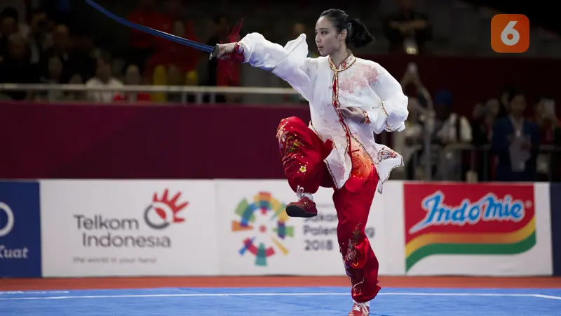 Wushu Putri Indonesia : Lindswell Kwok