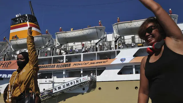 Menengok Aktivitas Pasien COVID-19 di Kapal Umsini