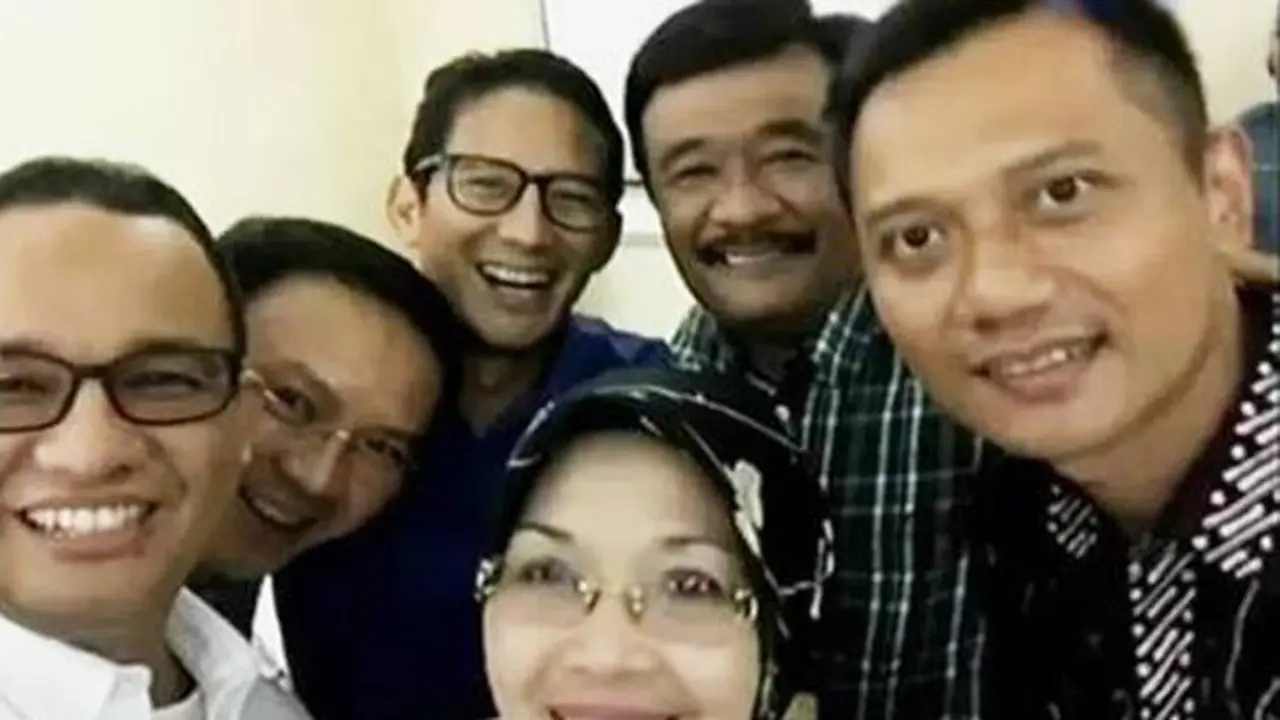 Selfie Cagub DKI Jakarta