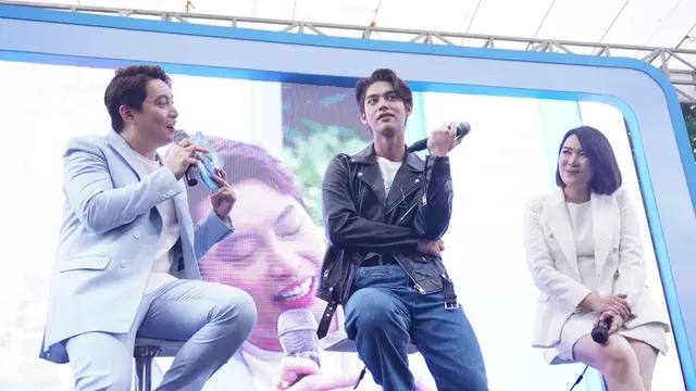 Bright Vachirawit hadir dalam konferensi pers eksklusif “Ichitan Dream Bright” di Summarecon Mall Serpong, Sabtu (28/1/2023). (Foto: Dok. Tim Ichitan Indonesia)