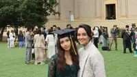 Jasmine Abeng Putri Ririn Ekawati saat Wisuda. [@ririnekawati]