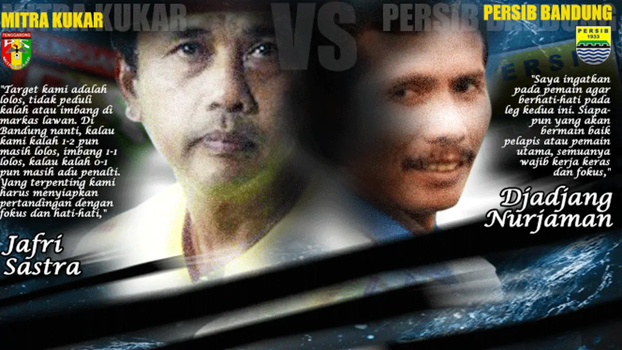 Head to Head Pelatih Mitra Kukar vs Persib Bandung