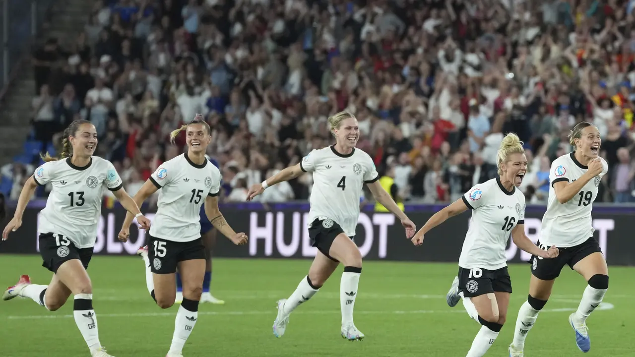 Prancis vs Jerman di Euro Wanita 2025