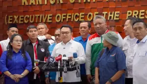 Dudung Janji Kawal 11 Tuntutan Buruh hingga ke DPR