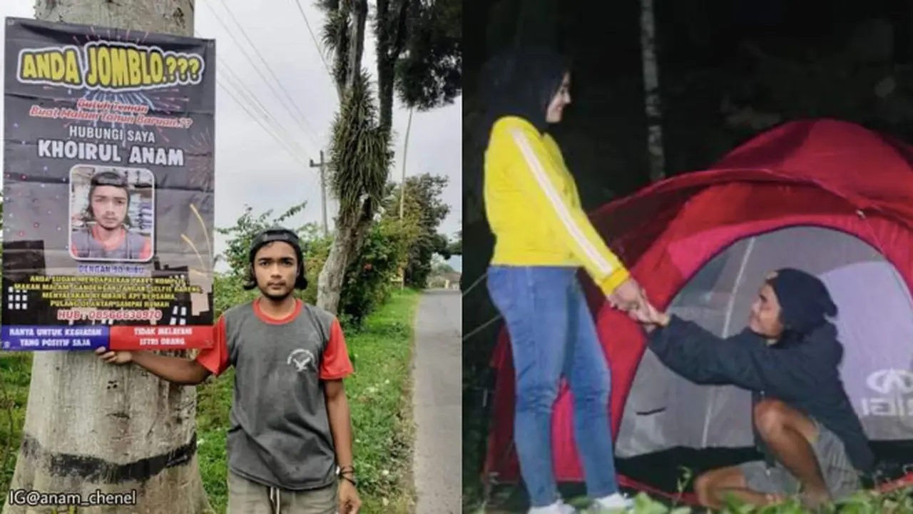 Viral Usai Tawarkan Jasa Teman Tahun Baruan, Pria Magelang Ini Sukses Dapat Klien