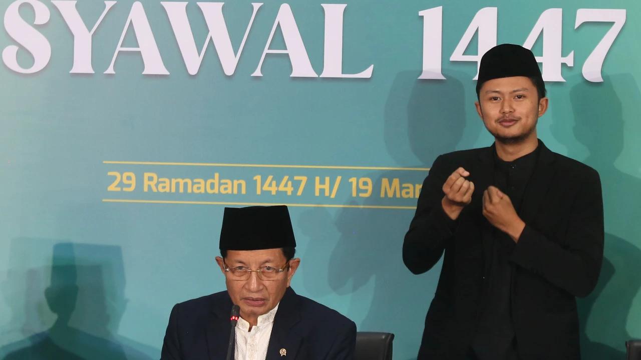 FOTO: Pemerintah Tetapkan Idulfitri 2026 Jatuh pada 21 Maret