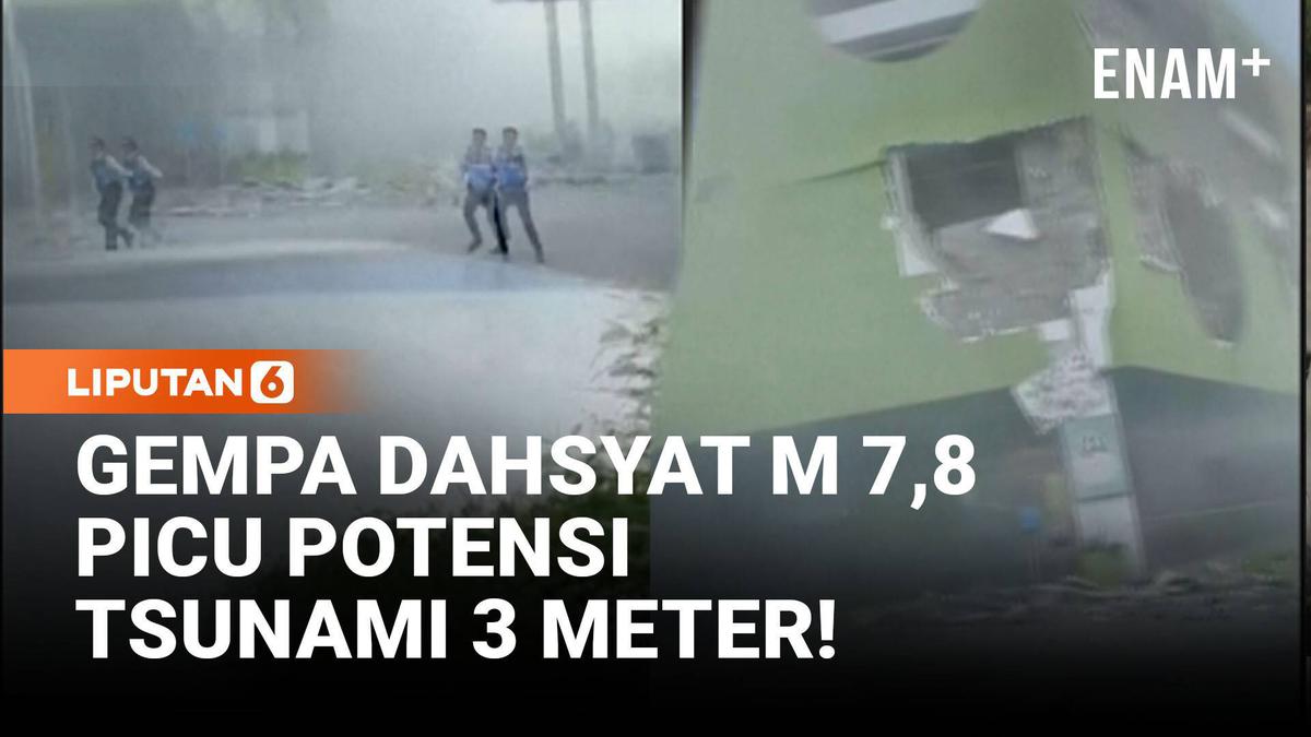 Gempa Dahsyat M 7,8 Guncang Filipina, Peringatan Tsunami Dik
