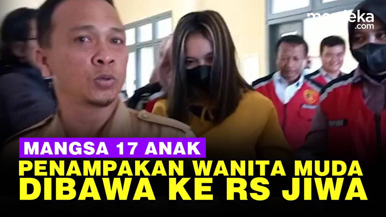 VIDEO: Penampilan Necis Wanita Muda Cabuli 17 Anak saat Dibawa ke RS Jiwa di Jambi