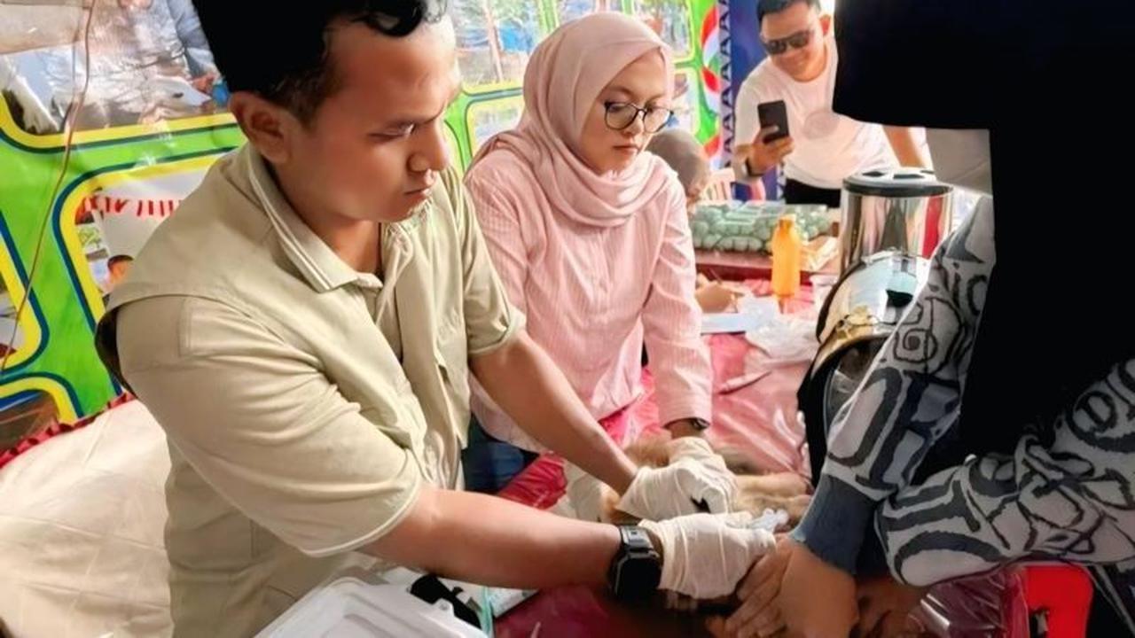 Dinas Peternakan OKU Timur Gelar Gebyar Vaksin Gratis, Perkuat Pencegahan Rabies