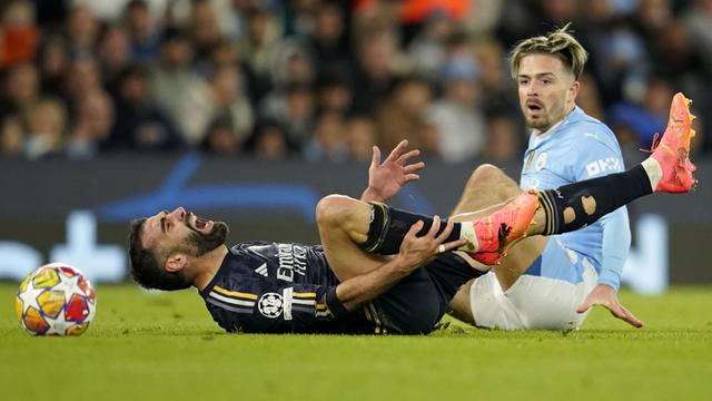 Dani Carvajal - Manchester City vs Real Madrid: Leg Kedua Perempatfinal Liga Champions 2023/2024