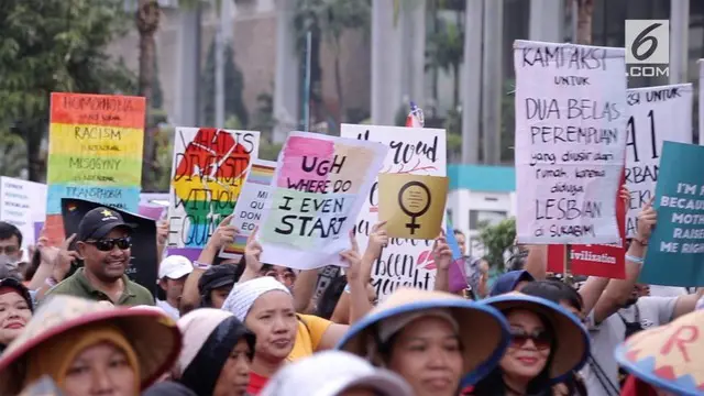 VIDEO: Women's March 2018, Harapan Perempuan Indonesia