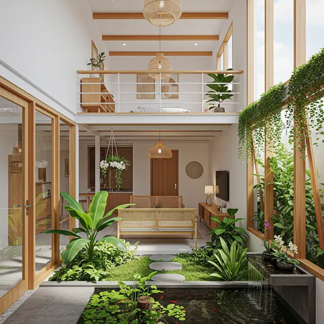 9 Model Rumah Mezzanine Terasa Sejuk di Daerah Panas, Desain Optimal l
