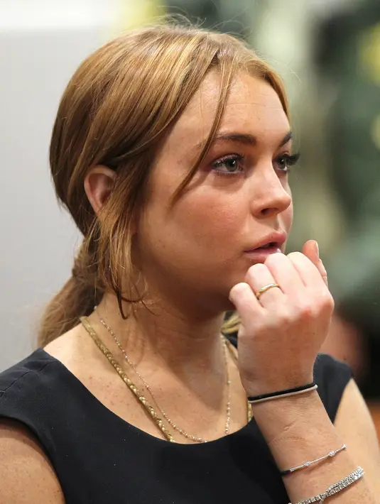 Tak hanya itu, Lindsay Lohan pun sudah berhenti menggunakan narkoba dan hal tersebut benar-benar mengubahnya. Ia sesungguhnya siap untuk kembali. (DAVID MCNEW  GETTY IMAGES NORTH AMERICA  AFP)