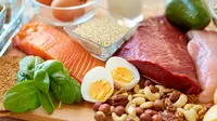 Ilustrasi&nbsp;Makanan Berat Sumber Protein. Credit via Shutterstock.com