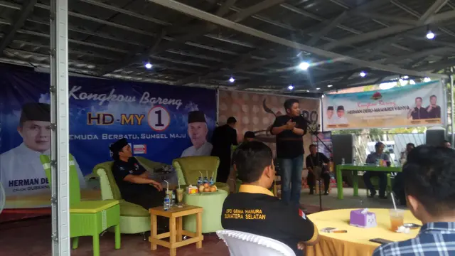 Kampanye Hari Pertama, Cagub Sumsel Sindir Program Becak Anies-Sandi