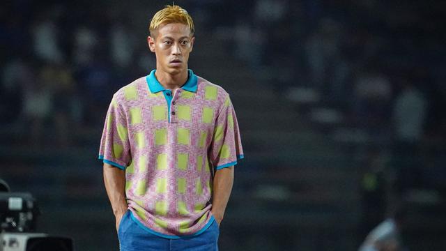 Direktur Teknik Timnas Kamboja U-22, Keisuke Honda, di SEA Games 2023.