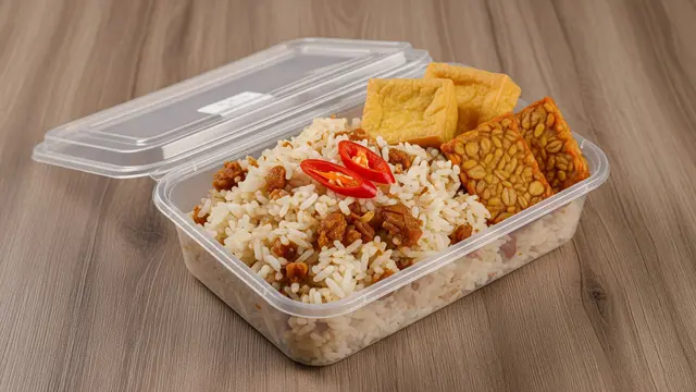 Ilustrasi Nasi Oncom