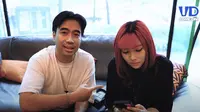 Vidi Aldiano dan Isyana Sarasvati saat ke Korea untuk workshop musik. (YouTube Vidi Aldiano)