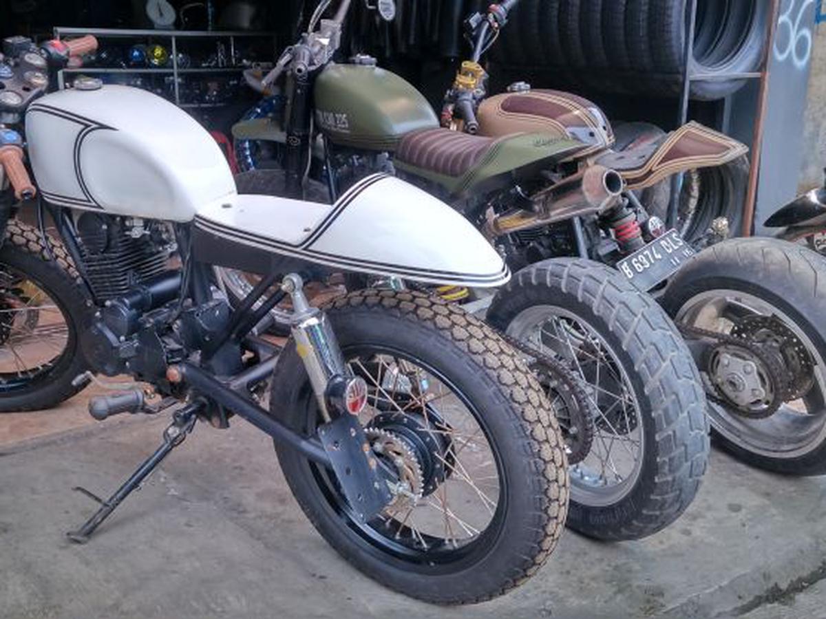 Modifikasi Motor Bergaya Klasik Tak Ada Matinya Otomotif Liputan6com