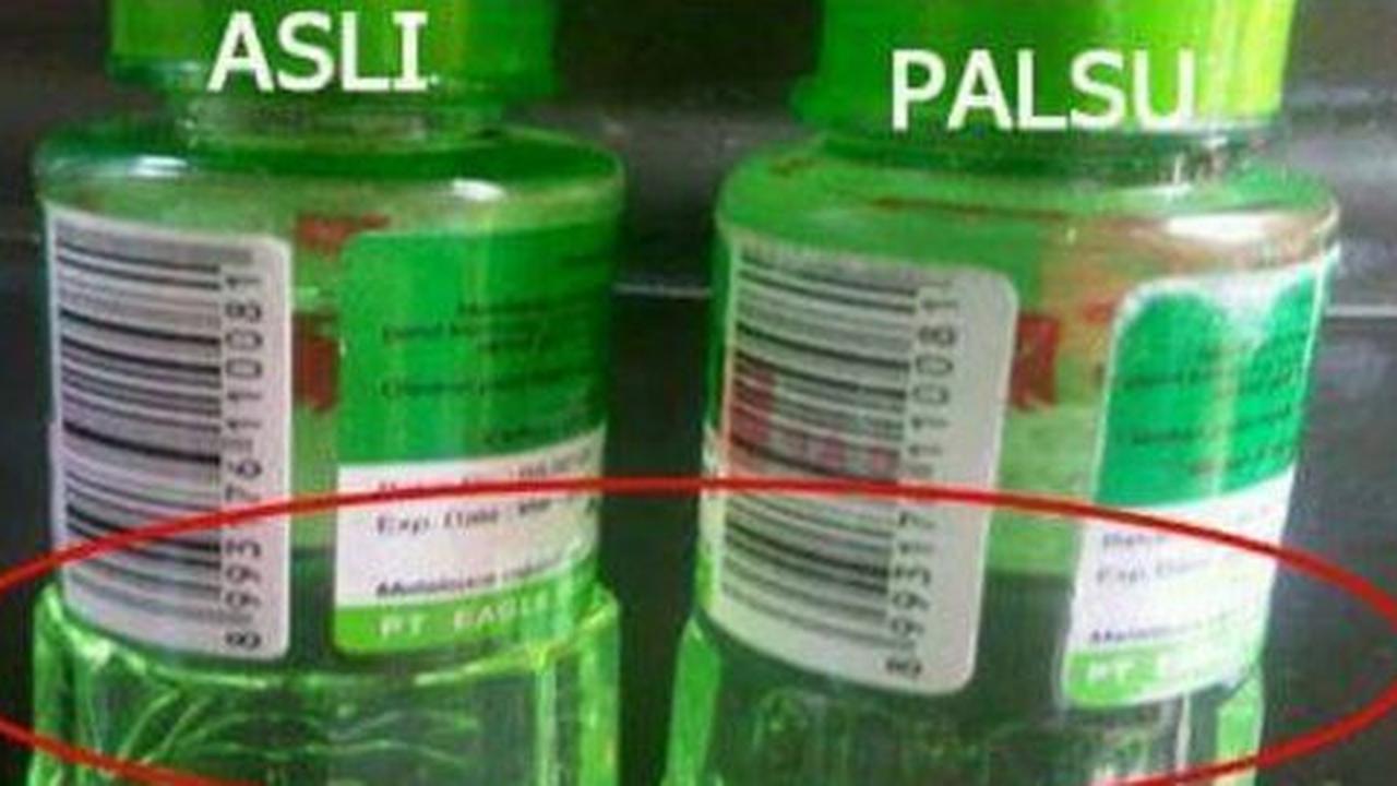 Produk terkenal yang sering dipalsukan, warga sering tertipu
