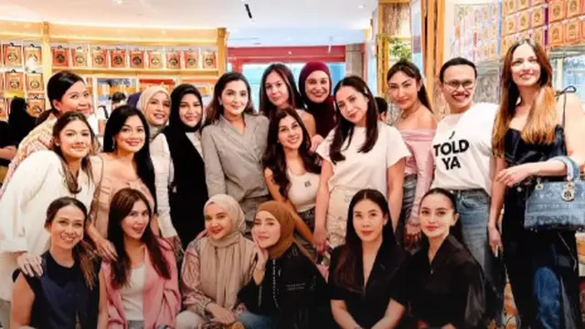 Adu Gaya Berkelas Naysilla Mirdad, Nisya Ahmad, dan Syahnaz yang Baru Join Geng Cendol