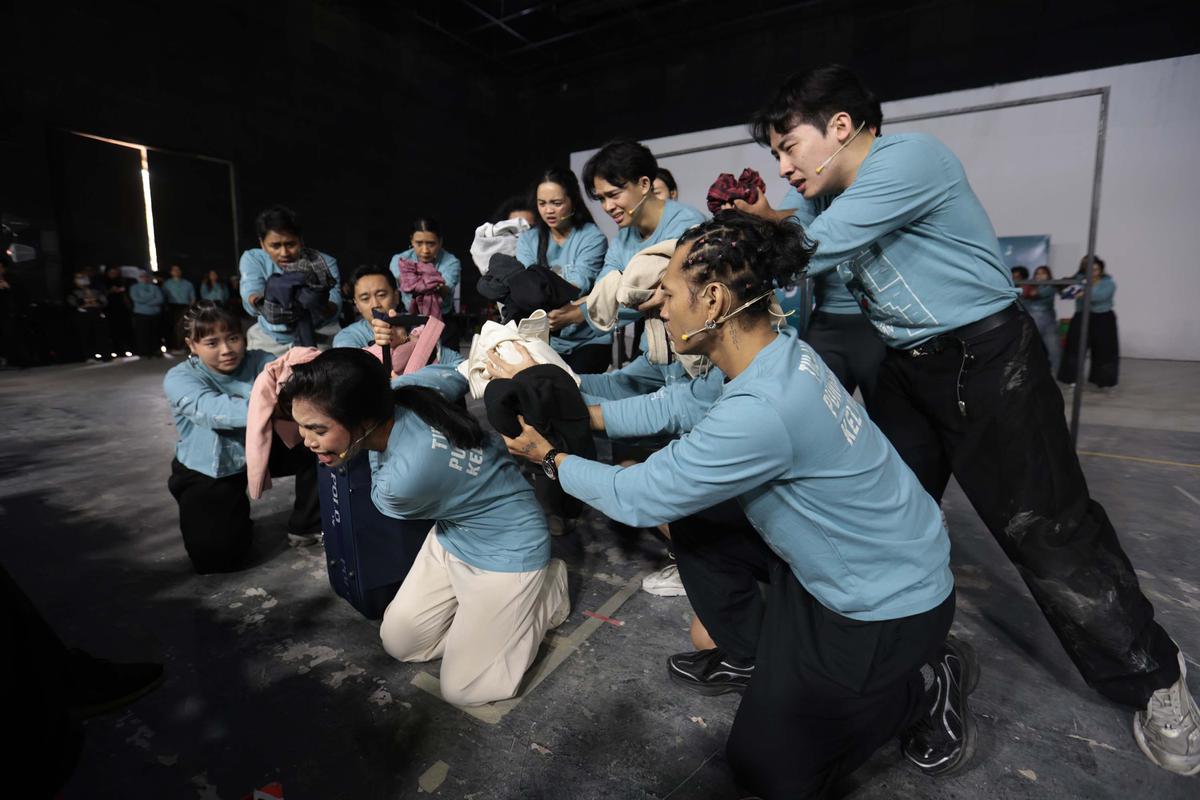 Mengintip Latihan Para Pemain Home Sweet Loan The Musical