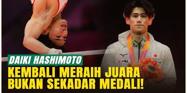 Daiki Hashimoto Raih Medali Emas Lagi! Makna Besar Kemenangan di Kejuaran Dunia Gimnastik 2025